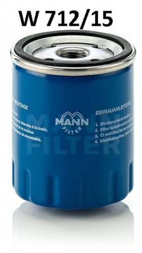 Mann-Filter olajszűrő W712/15