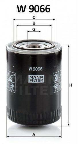 Mann-Filter olajszűrő W9066