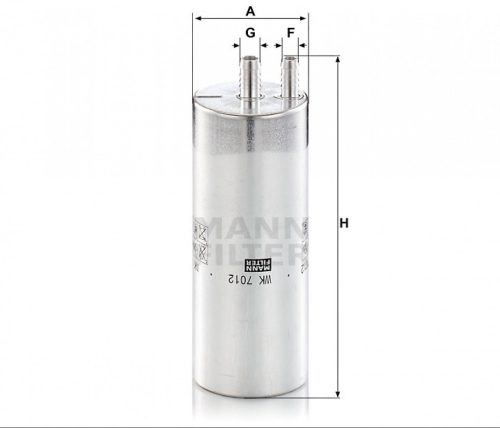 Mann-Filter üzemanyagszűrő WK7012