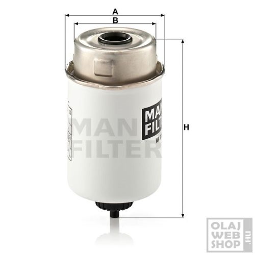 Mann-Filter üzemanyagszűrő WK8015