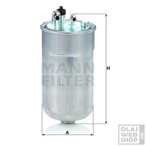 Mann-Filter üzemanyagszűrő WK8021