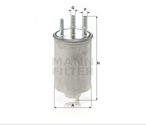 Mann-Filter üzemanyagszűrő WK829/6