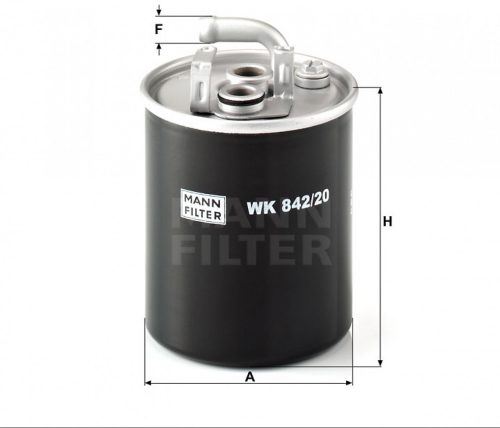 Mann-Filter üzemanyagszűrő WK842/20