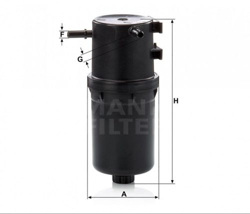 Mann-Filter üzemanyagszűrő WK9016