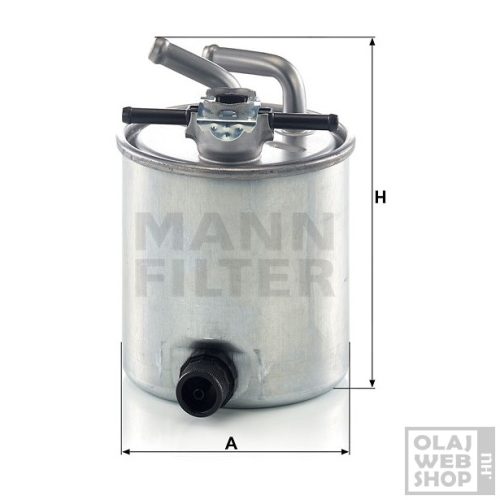 Mann-Filter üzemanyagszűrő WK920/6