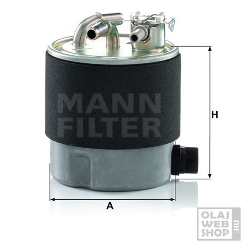 Mann-Filter üzemanyagszűrő WK920/7