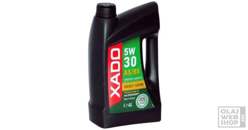 XADO A5/B5 5W-30 motorolaj 4L (műanyag dobozos)